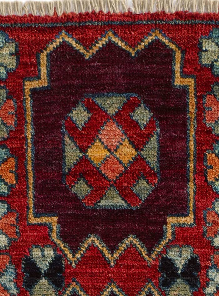 Detail image of 1' 3 x 2' 1 Hand Knotted Modern Ziegler Rug