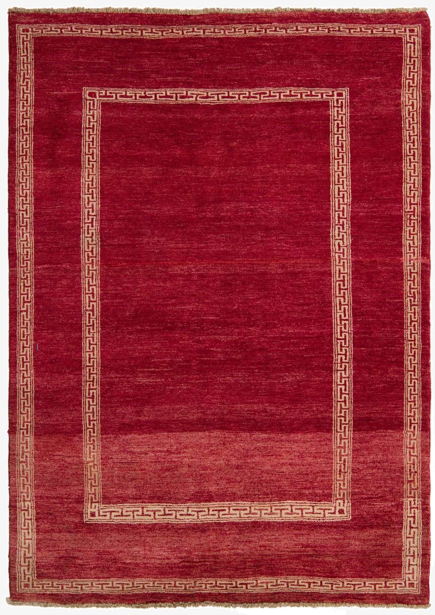 4' 7 x 6' 5  Hand Knotted Modern Ziegler Rug