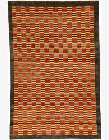 6' 5 x 9' 7 Hand Knotted Modern Ziegler Oriental Rug