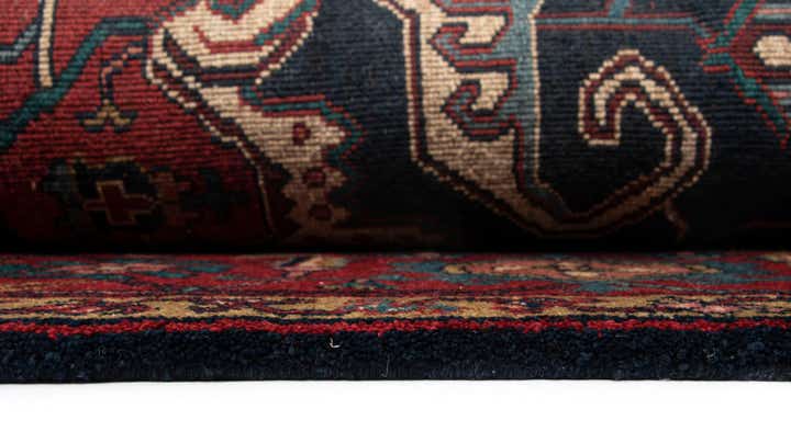 7' 11 x 10' Moghul Heriz Wool Rug