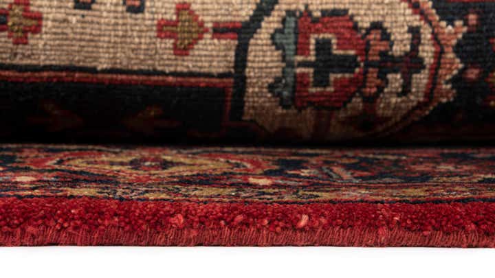 8' 1 x 9' 8 Moghul Heriz Wool Rug
