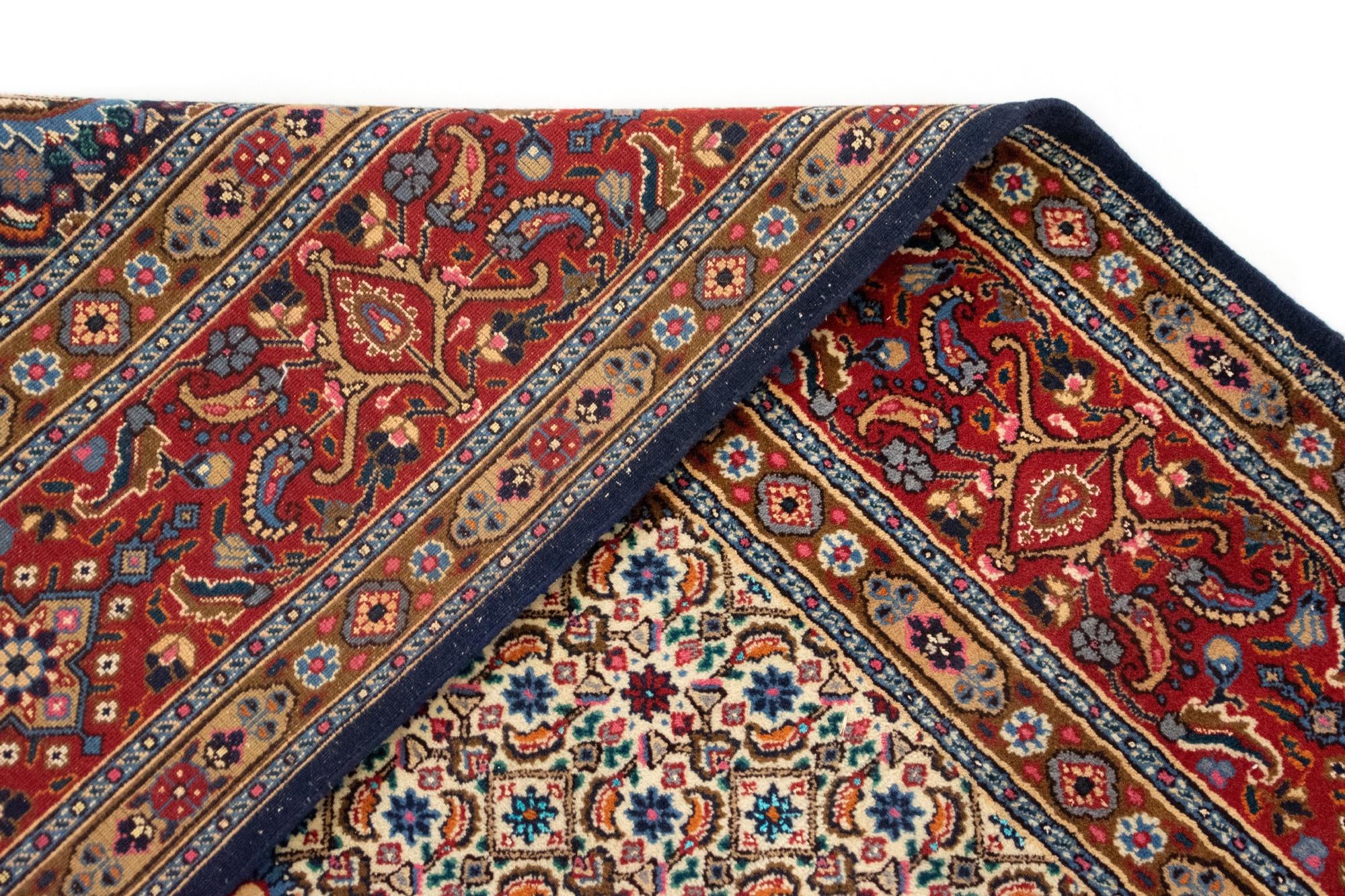8' x 11' 3 Hand Knotted Mood Persian Wool Rug