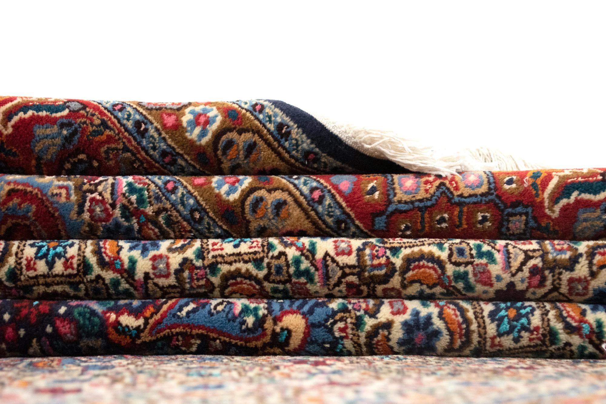 8' x 11' 3 Hand Knotted Mood Persian Wool Rug