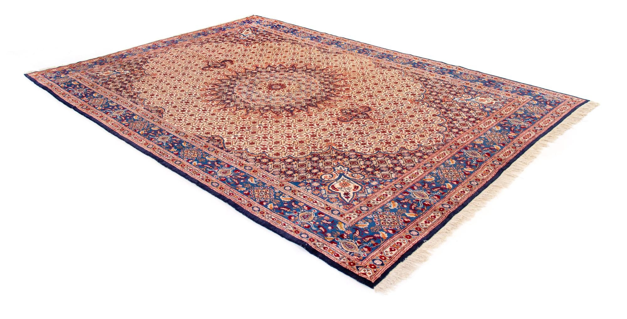 9' 1 x 12' 8 Hand Knotted Mood Persian Wool Rug