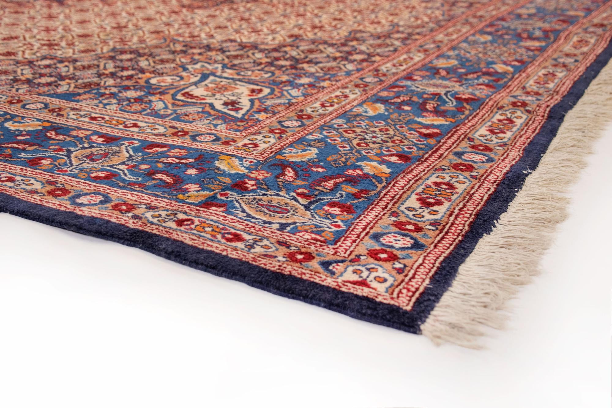 9' 1 x 12' 8 Hand Knotted Mood Persian Wool Rug