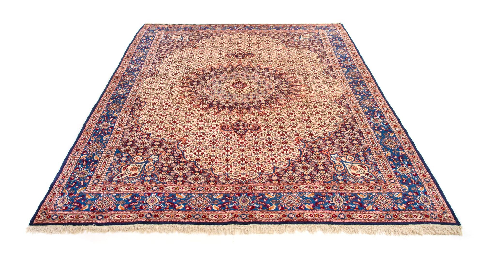 9' 1 x 12' 8 Hand Knotted Mood Persian Wool Rug