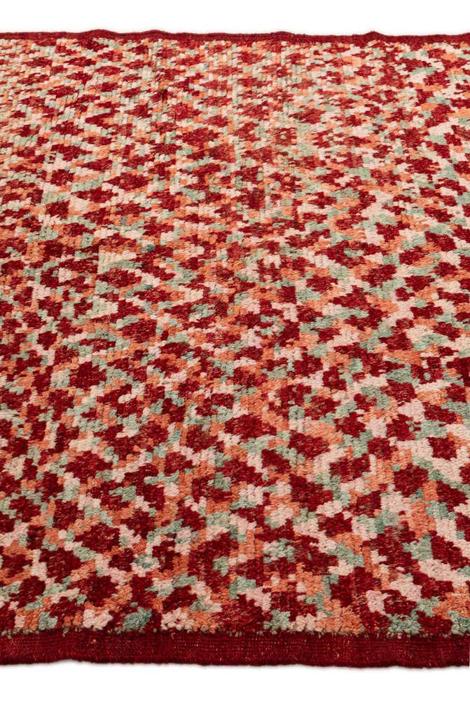 5' 11 x 7' 10 Hand Knotted Moroccan Wool Rug