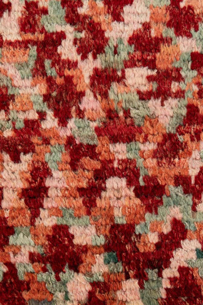 5' 11 x 7' 10 Hand Knotted Moroccan Wool Rug