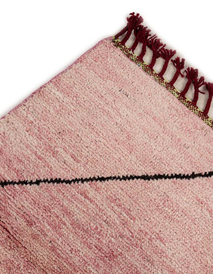 Detail image of 5' 7 x 8' 4  Hand Knotted Moroccan Wool Rug