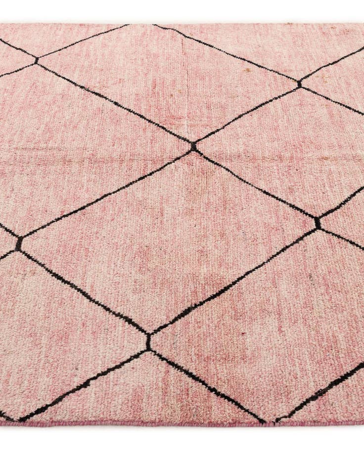 Detail image of 5' 7 x 8' 4  Hand Knotted Moroccan Wool Rug