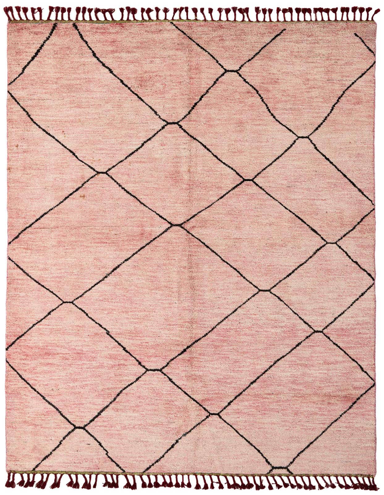 Primary image 5' 7 x 8' 4  Hand Knotted Moroccan Wool Rug