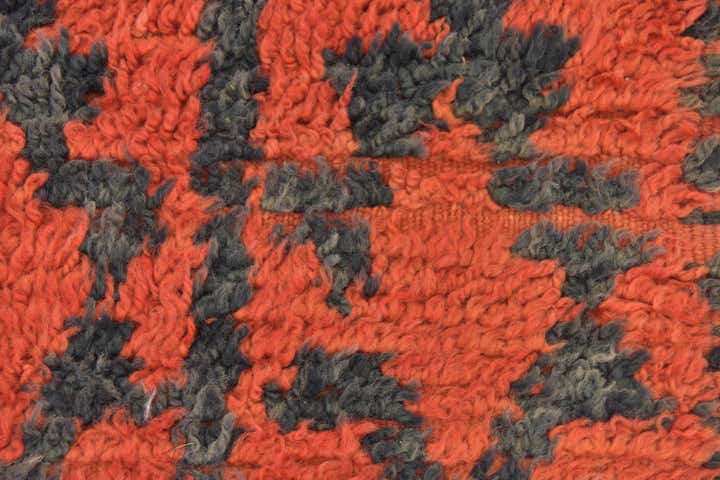 4' x 6' 8 Hand Knotted Moroccan Wool Rug