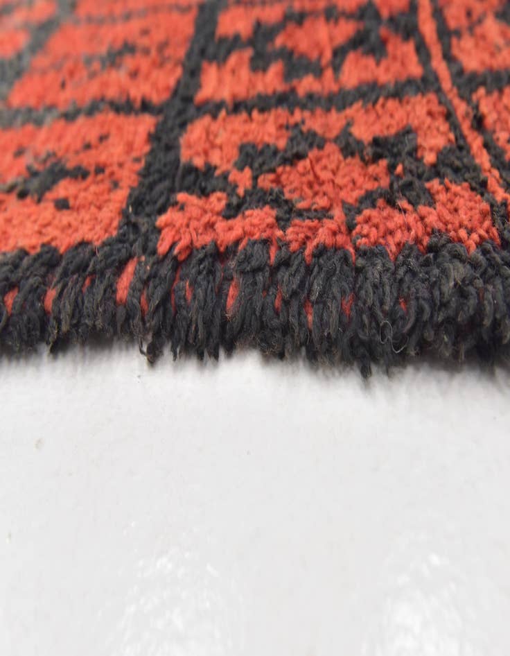 Detail image of 4' x 6' 8  Hand Knotted Moroccan Wool Rug