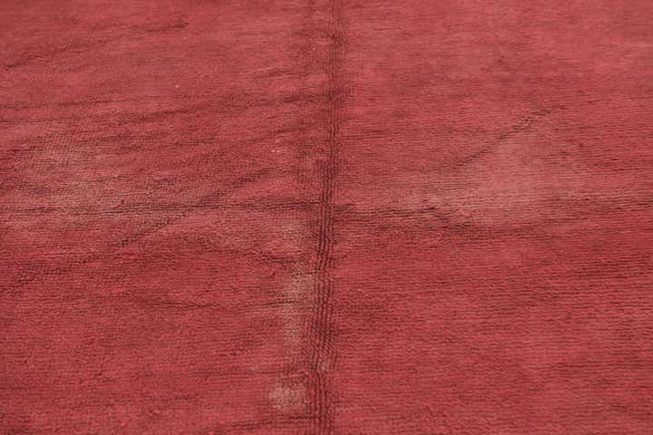 6' 7 x 9' 5 Hand Knotted Moroccan Wool Rug