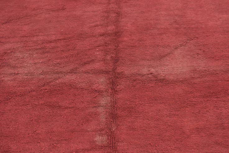Detail image of 6' 7 x 9' 5 Hand Knotted Moroccan Wool Rug