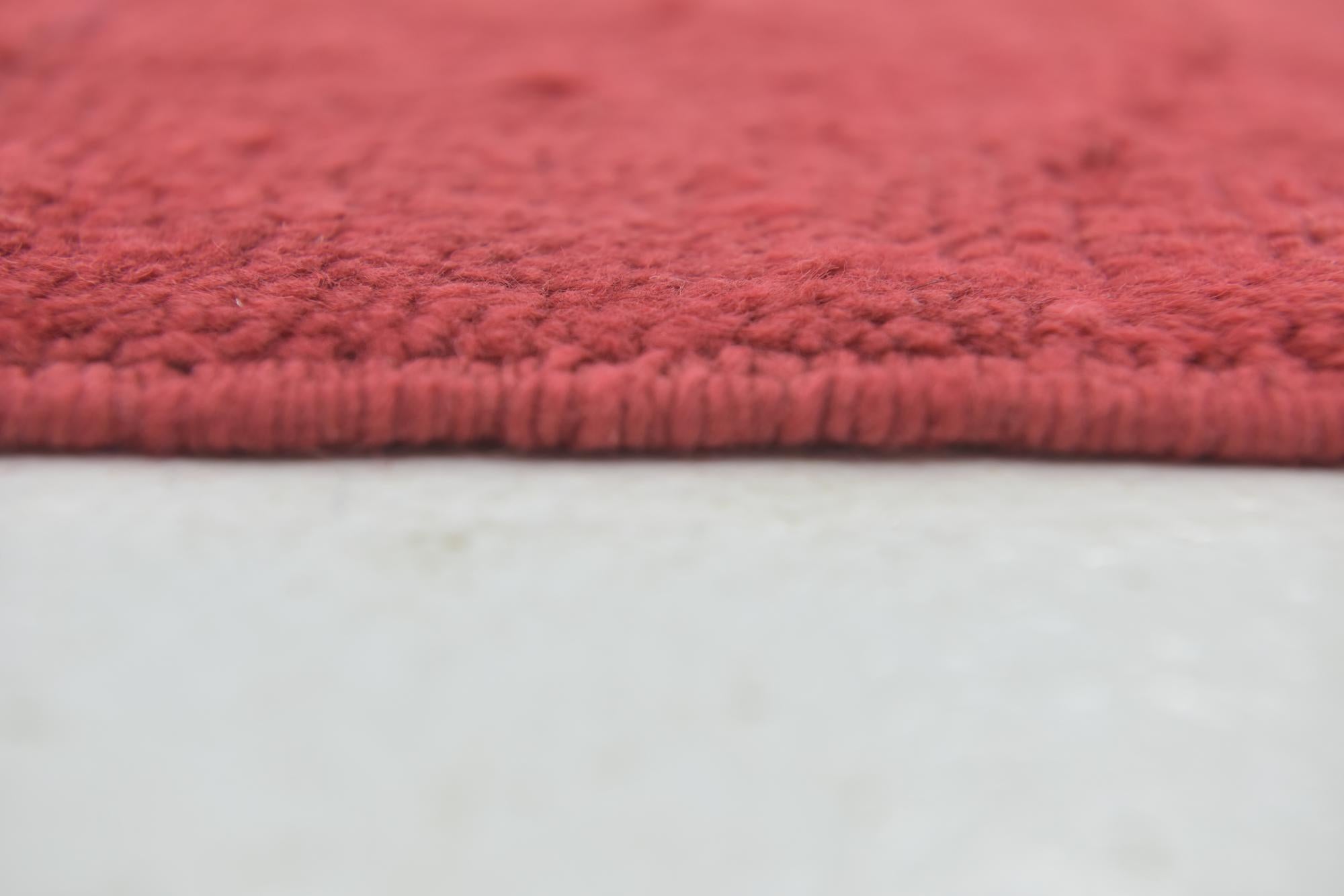6' 7 x 9' 5 Hand Knotted Moroccan Wool Rug