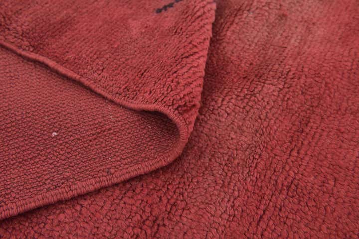 6' 7 x 9' 5 Hand Knotted Moroccan Wool Rug