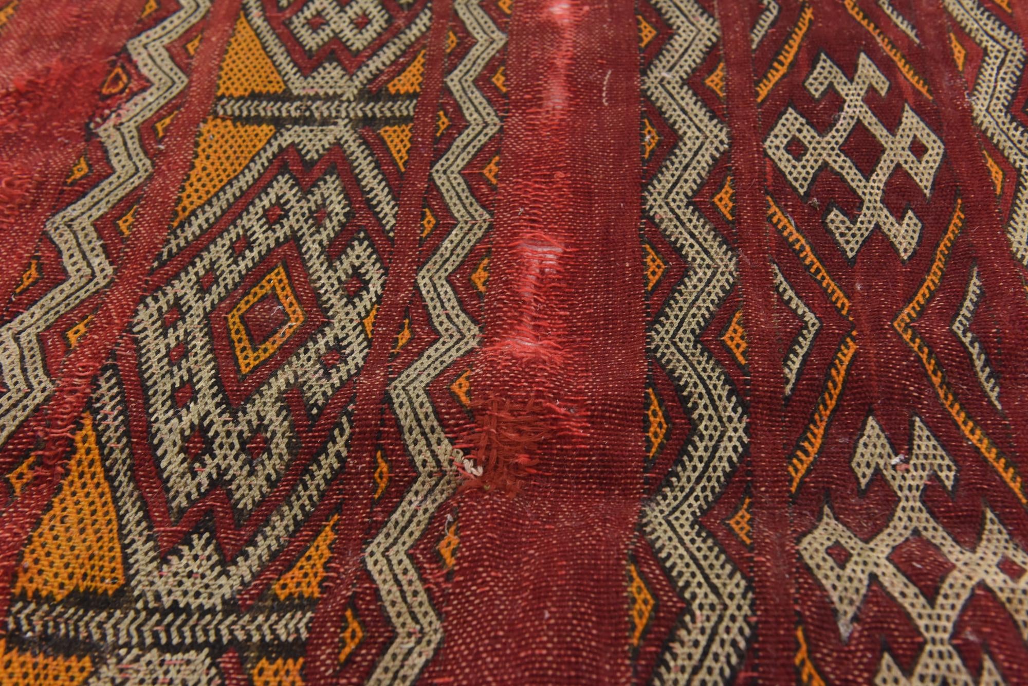 4' 8 x 6' 5 Hand Woven Moroccan Wool Rug