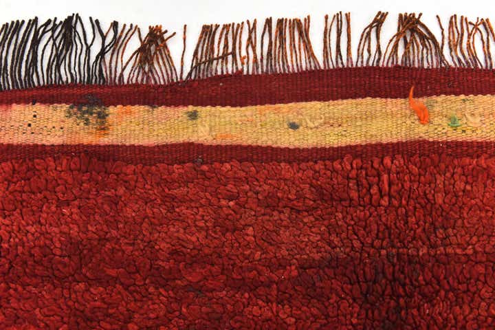 5' 9 x 9' 4 Hand Knotted Moroccan Wool Rug