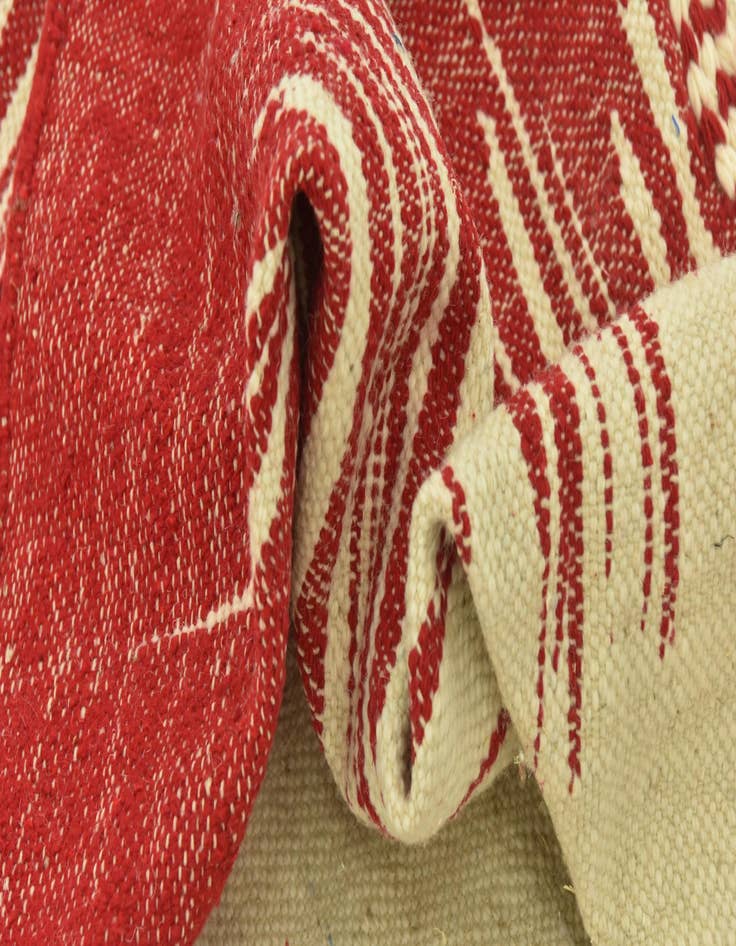 Detail image of 6' 6 x 10'  Hand Knotted Moroccan Wool Rug