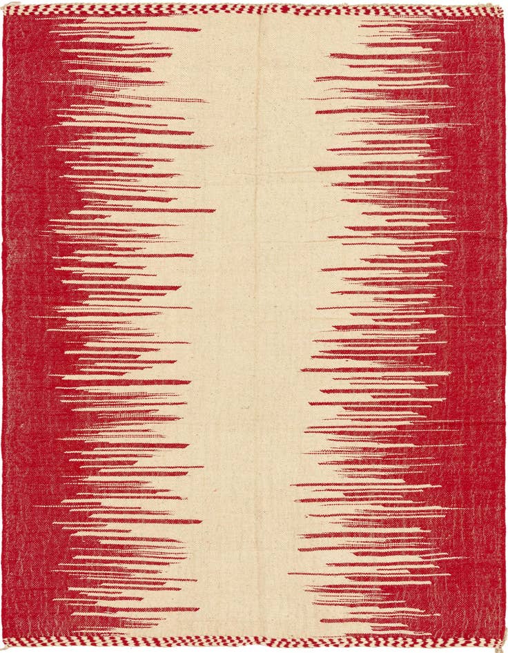 Detail image of 6' 6 x 10' Hand Knotted Moroccan Wool Rug