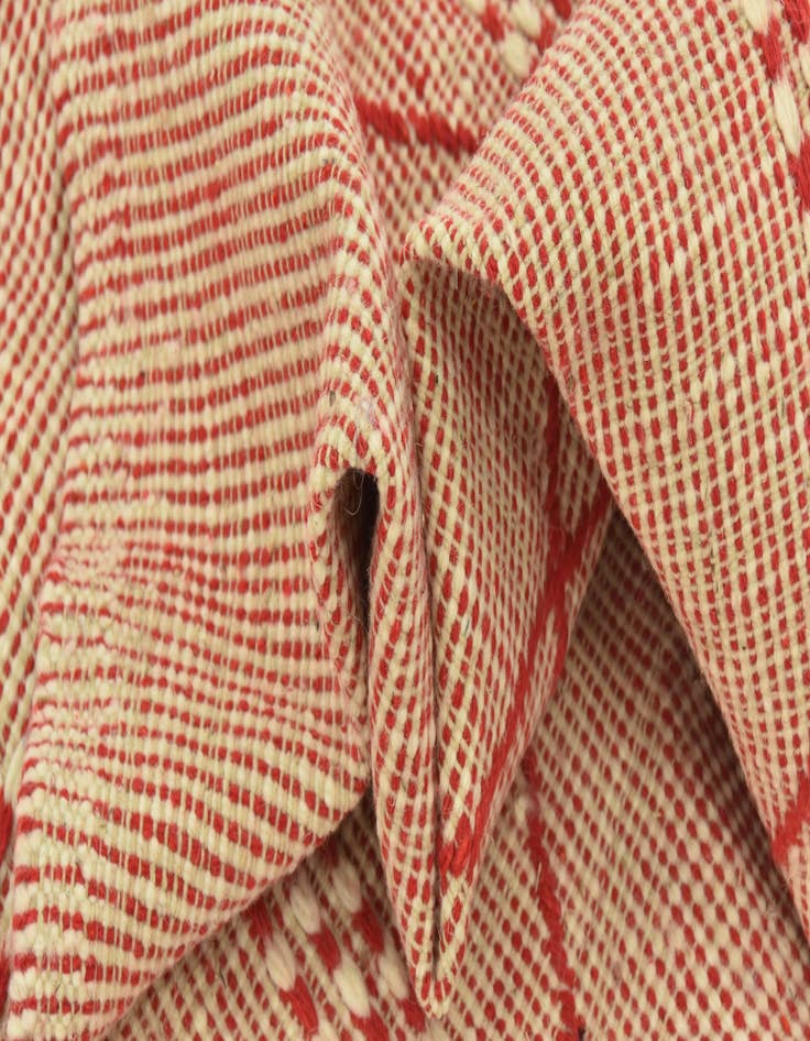 Detail image of 6' 5 x 9' 6  Hand Knotted Moroccan Wool Rug