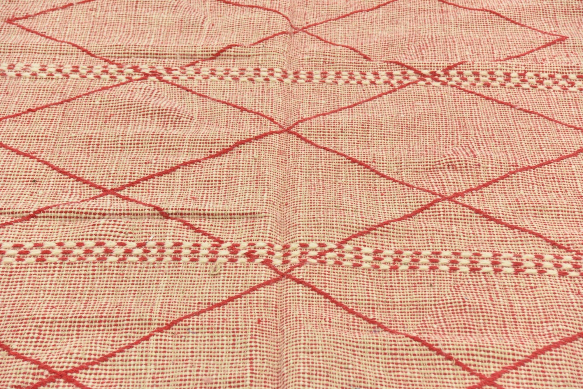 6' 5 x 9' 6 Hand Knotted Moroccan Wool Rug
