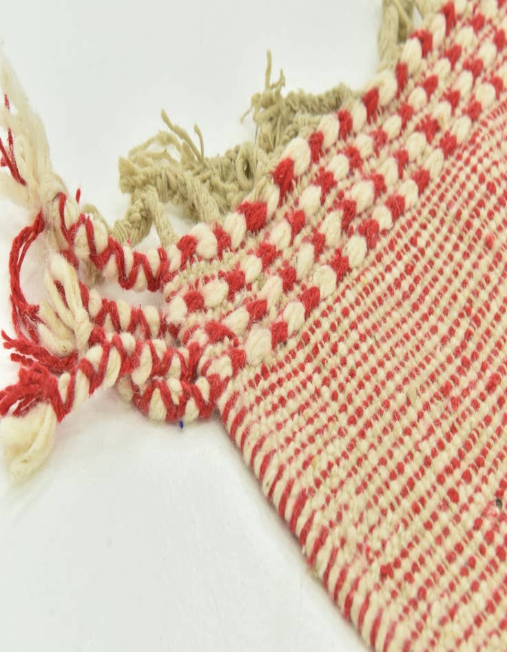 Detail image of 6' 5 x 9' 6  Hand Knotted Moroccan Wool Rug