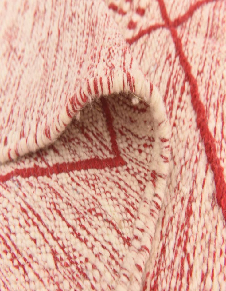 Detail image of 4' 11 x 8' 1  Hand Knotted Moroccan Wool Rug