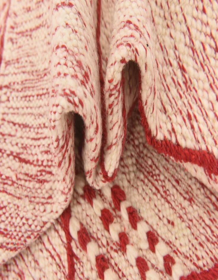 Detail image of 4' 11 x 8' 1  Hand Knotted Moroccan Wool Rug