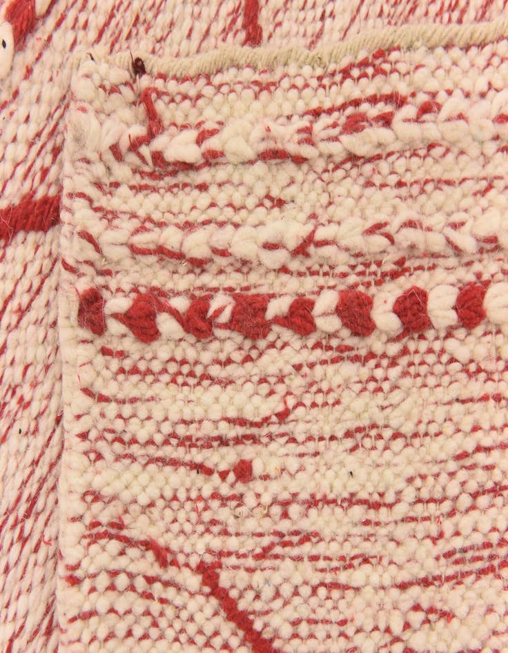 Detail image of 4' 11 x 8' 1  Hand Knotted Moroccan Wool Rug