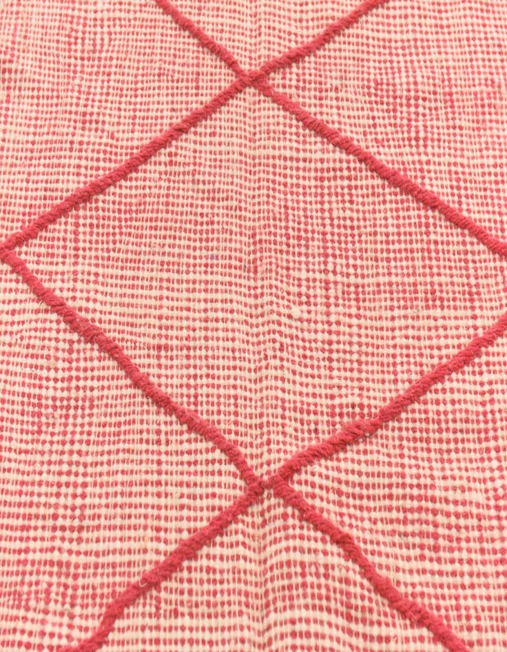 Detail image of 4' 9 x 8' 5  Hand Knotted Moroccan Wool Rug