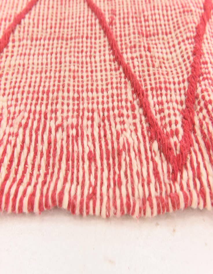 Detail image of 4' 9 x 8' 5  Hand Knotted Moroccan Wool Rug