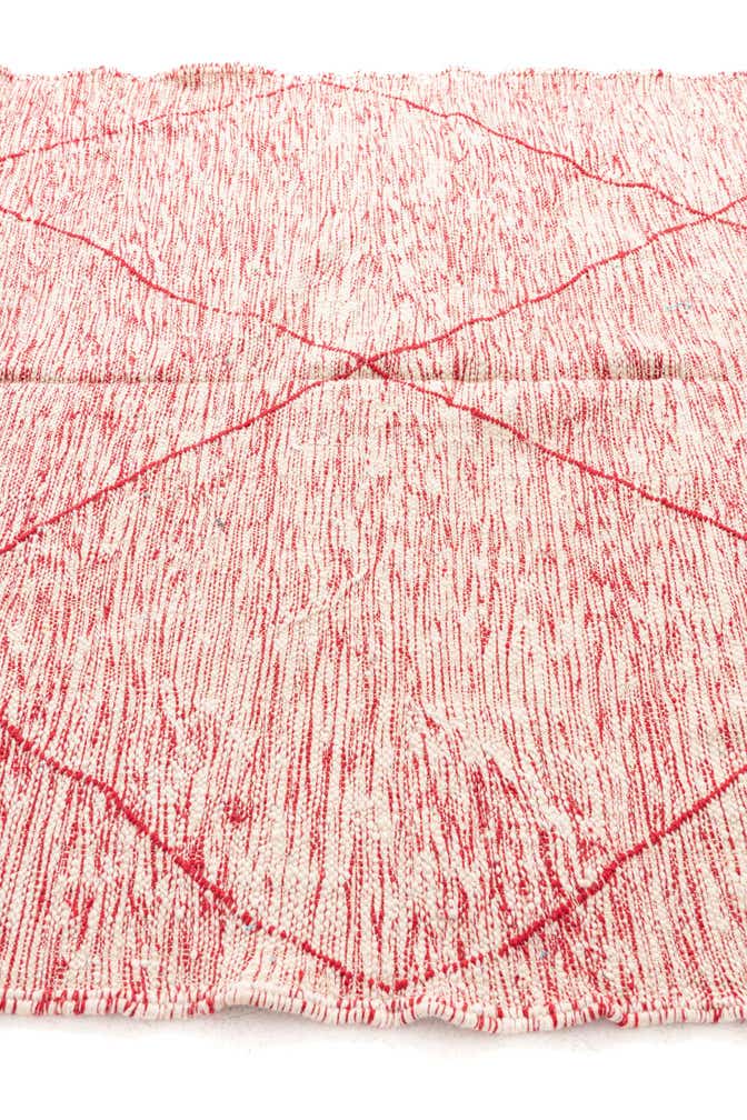 6' 8 x 9' 8 Hand Knotted Moroccan Wool Rug