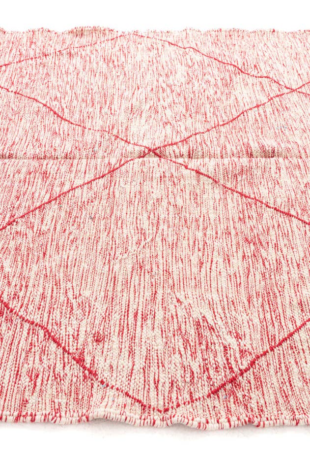 Detail image of 6' 8 x 9' 8 Hand Knotted Moroccan Wool Rug