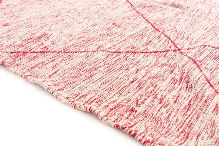 6' 8 x 9' 8 Hand Knotted Moroccan Wool Rug