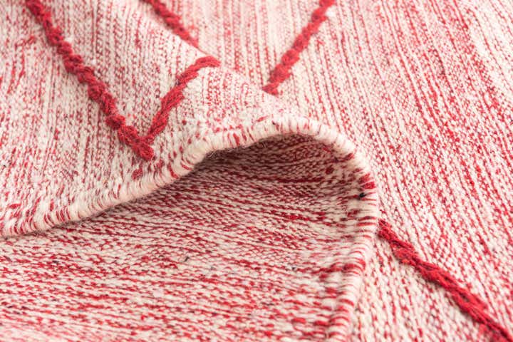 6' 6 x 11' Hand Knotted Moroccan Wool Rug