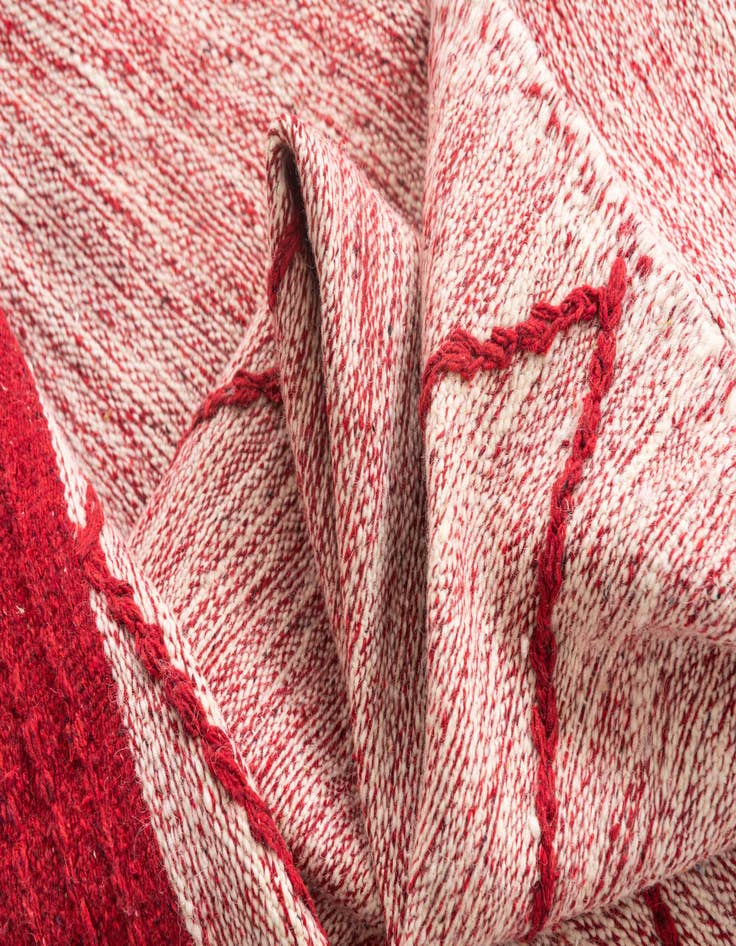 Detail image of 6' 6 x 11'  Hand Knotted Moroccan Wool Rug