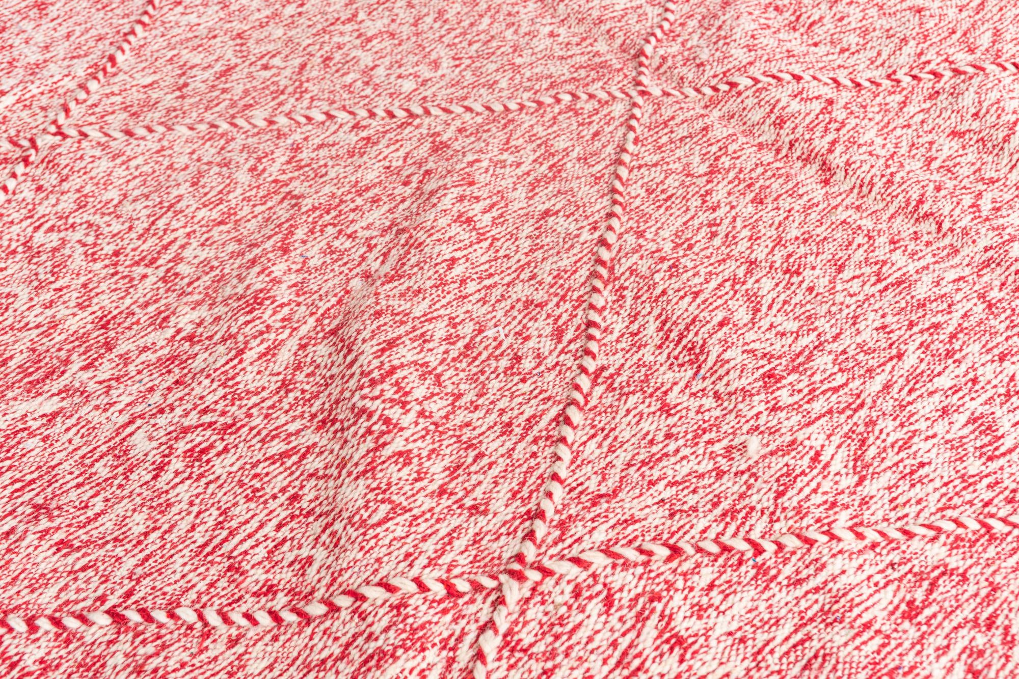 6' 7 x 10' 5 Hand Knotted Moroccan Wool Rug