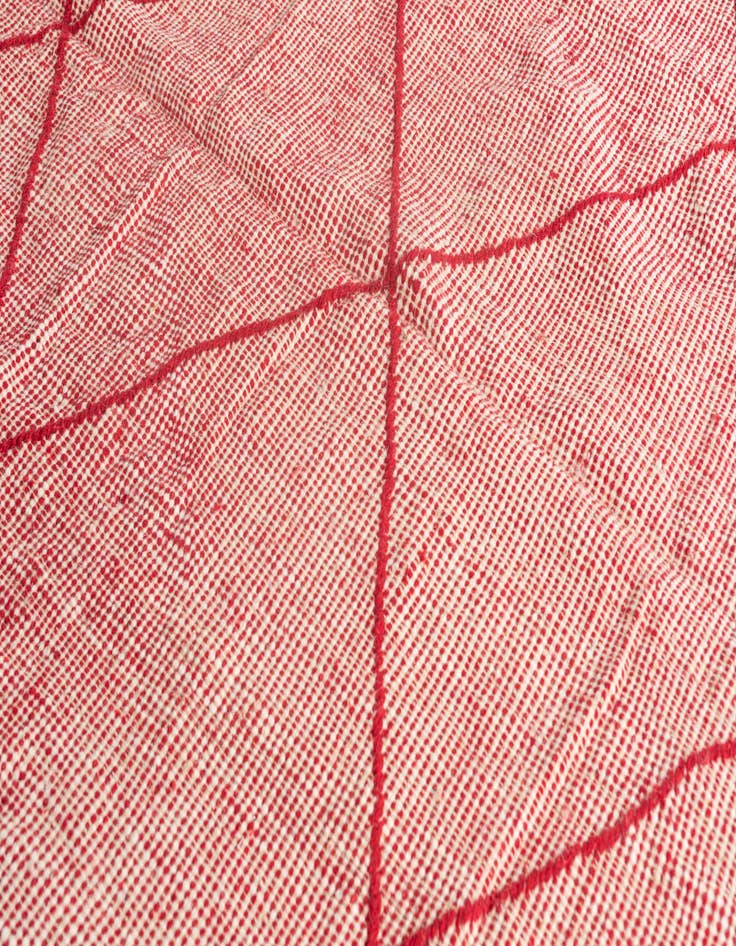 Detail image of 6' 4 x 9' 6  Hand Knotted Moroccan Wool Rug