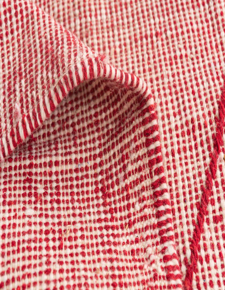 Detail image of 6' 4 x 9' 6  Hand Knotted Moroccan Wool Rug