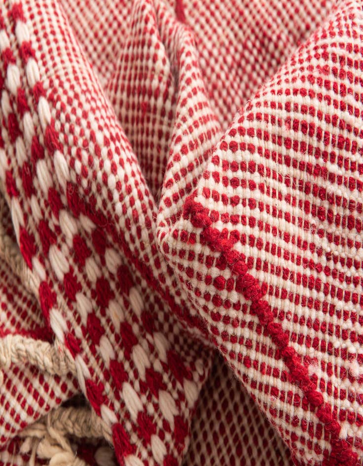 Detail image of 6' 4 x 9' 6  Hand Knotted Moroccan Wool Rug