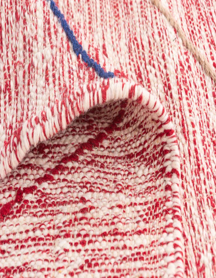 Detail image of 6' 4 x 10' 2  Hand Knotted Moroccan Wool Rug