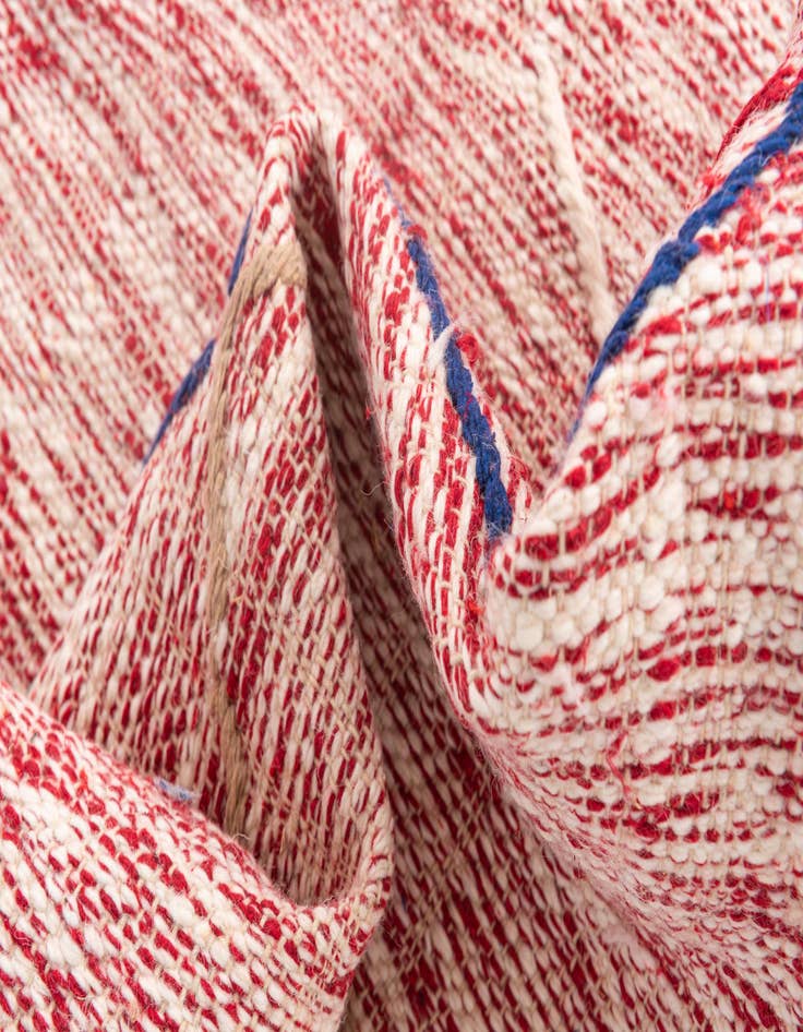 Detail image of 6' 4 x 10' 2  Hand Knotted Moroccan Wool Rug