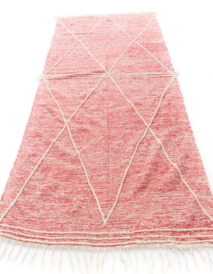 Detail image of 6' 6 x 10' 3  Hand Knotted Moroccan Wool Rug