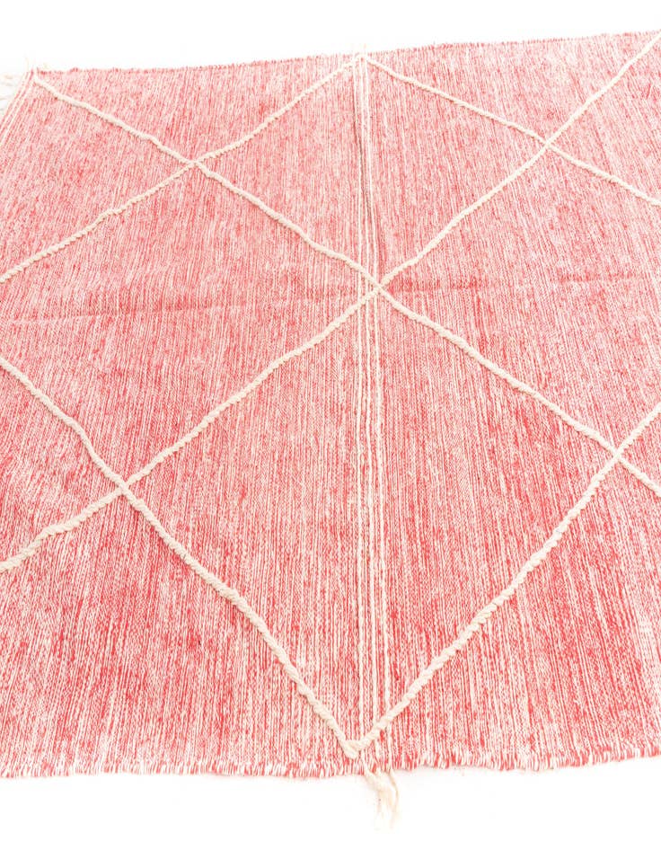 Detail image of 6' 6 x 10' 3  Hand Knotted Moroccan Wool Rug