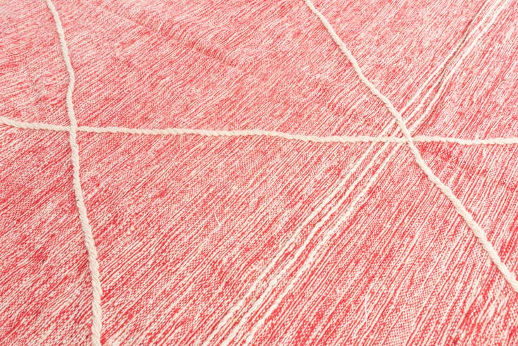 Detail image of 6' 6 x 10' 3 Hand Knotted Moroccan Wool Rug