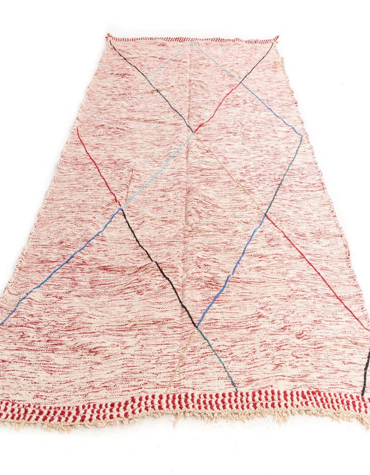 Detail image of 7' 10 x 11' 2  Hand Knotted Moroccan Wool Rug