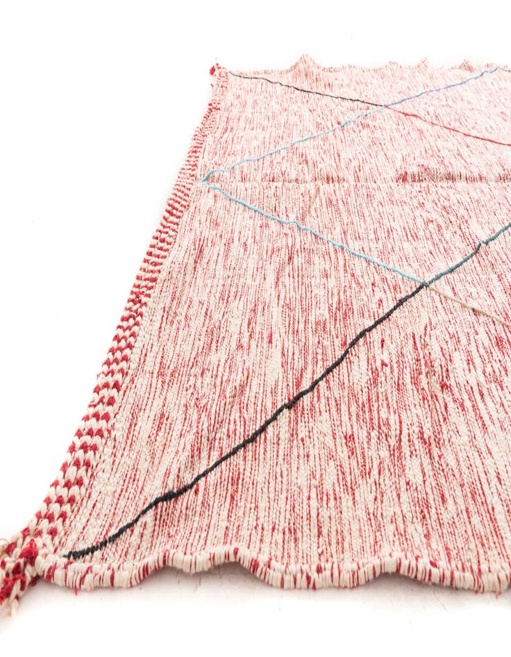 Detail image of 7' 10 x 11' 2  Hand Knotted Moroccan Wool Rug