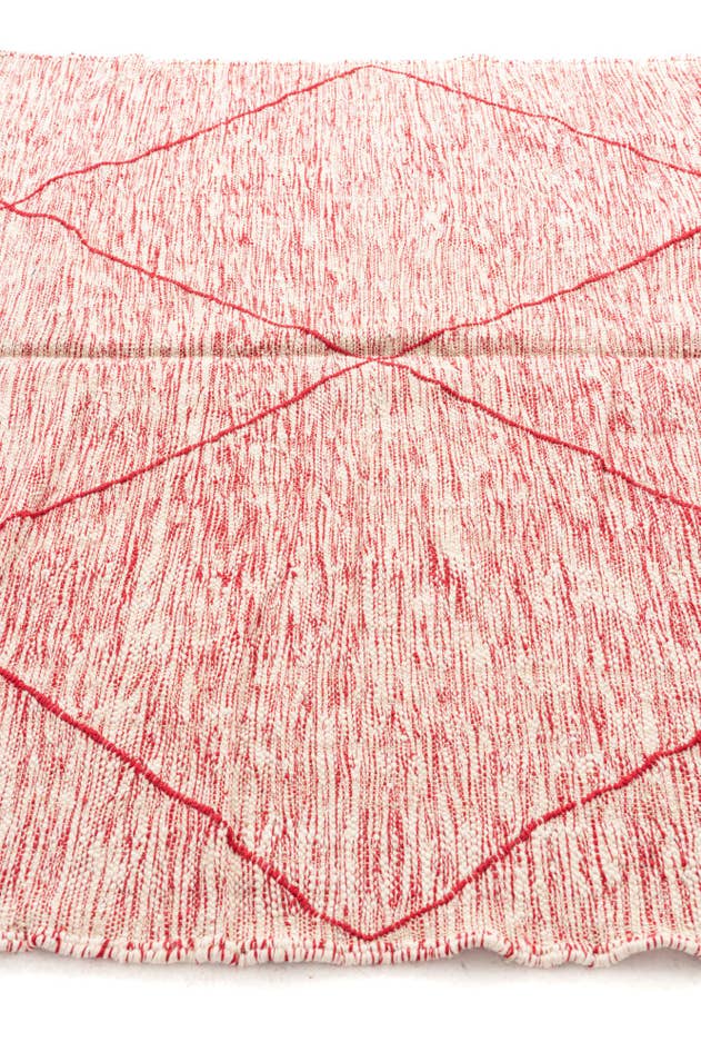 Detailansicht von 200cm x 290cm Handgeknüpft Marokkanisch Wolle Teppich